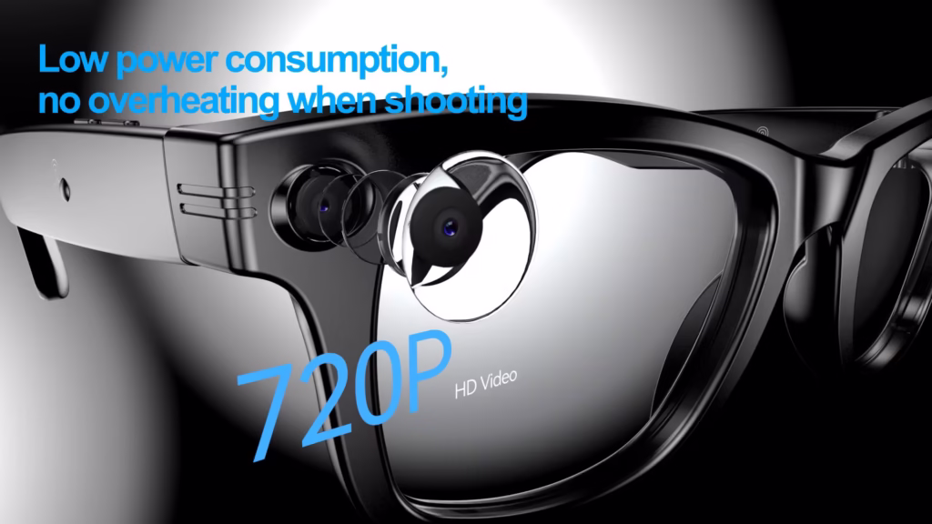 Bluetooth camera glasses surprise with cool features